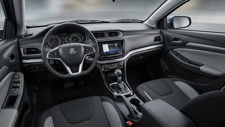 داخل خودرو شاهین CVT